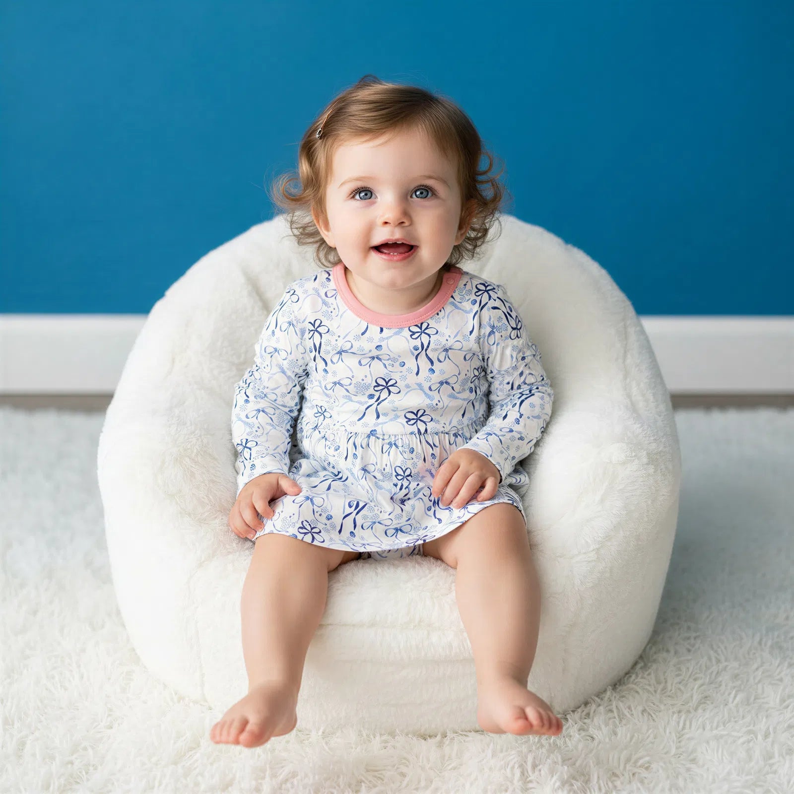 Dreidel Bows Bodysuit Dress