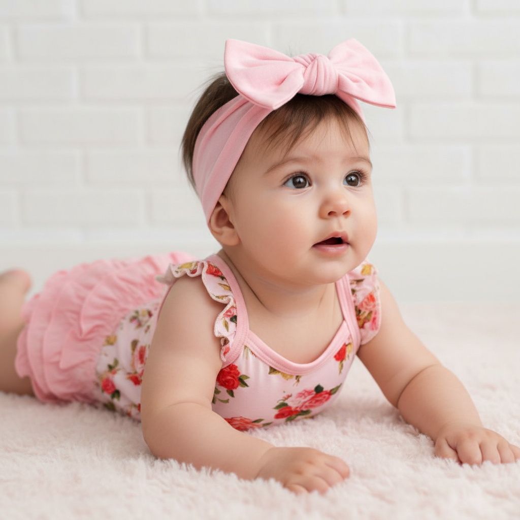 Rosebud Babe Ruffle Bloomer Set