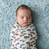 Wild Wheels Swaddle
