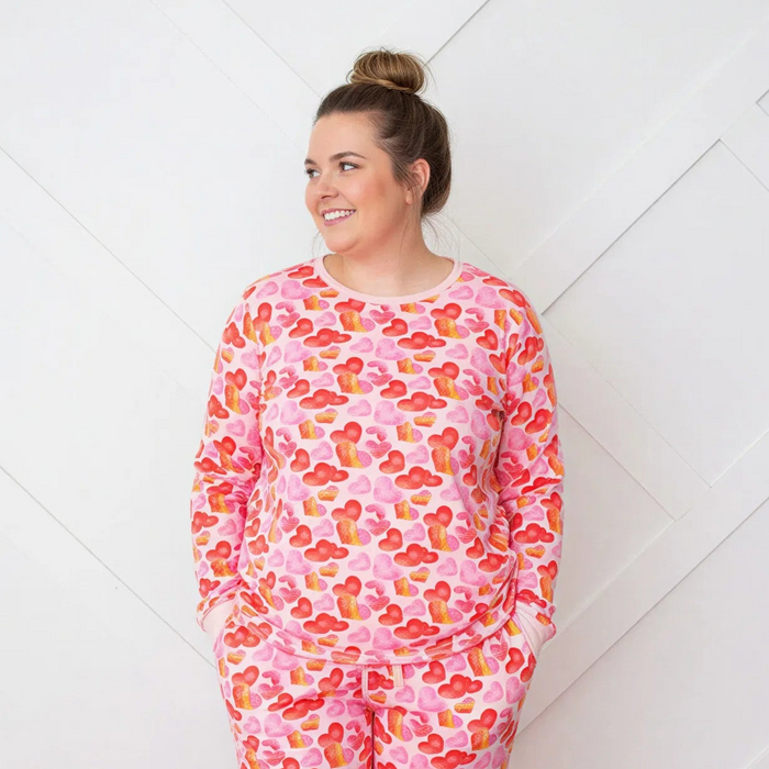 Love Hearts Women's Cloud Top - Bestaroo