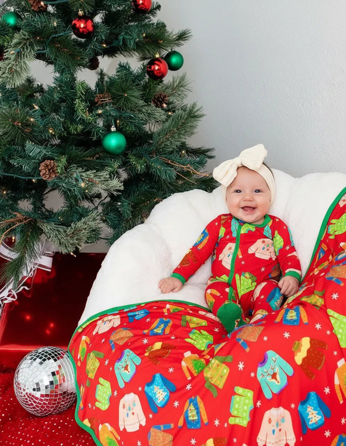 Ugly Sweater Party Swaddle - Bestaroo