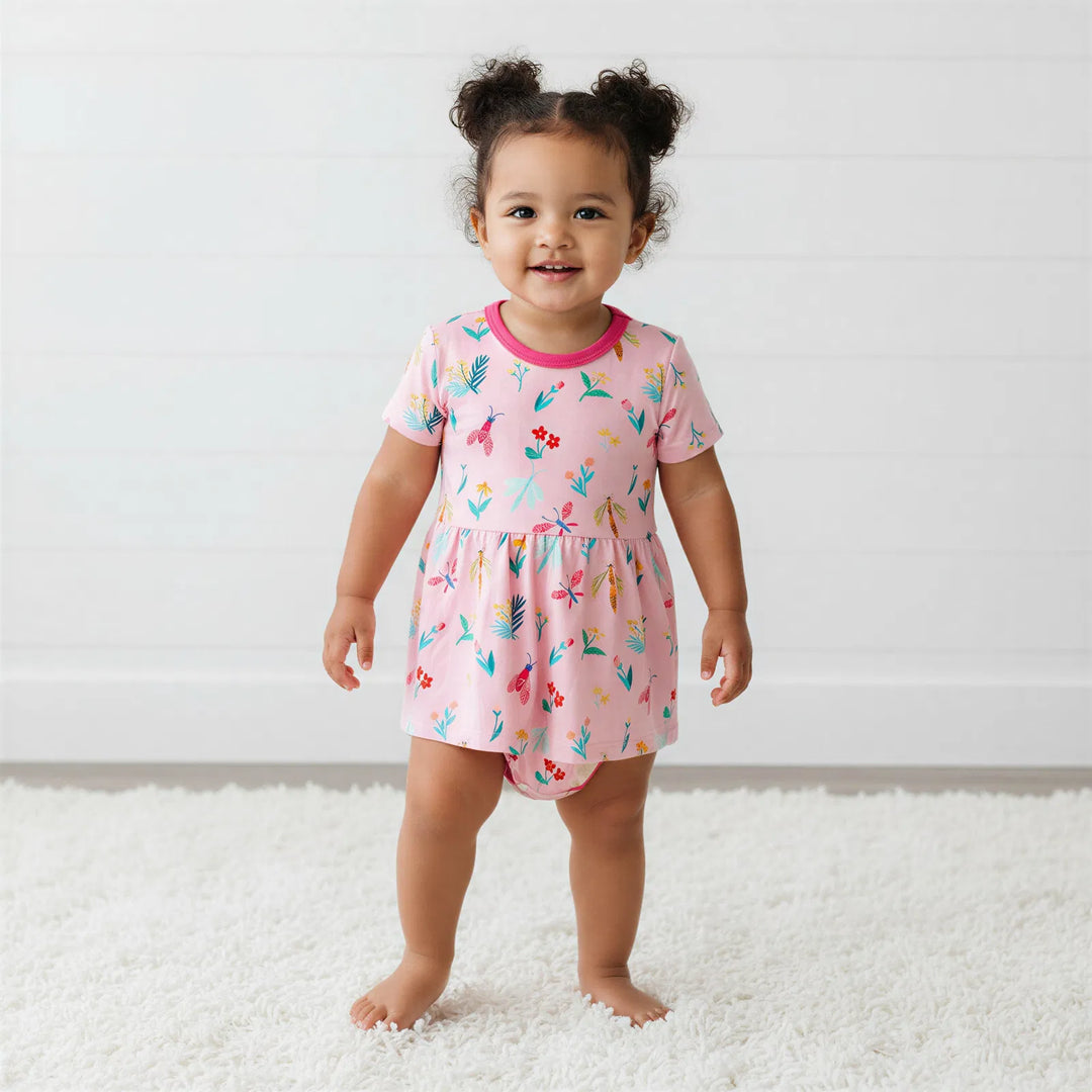Petal Bugs S/S Bodysuit Dres