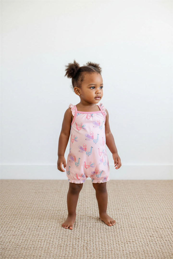 Peacock Bubble Romper