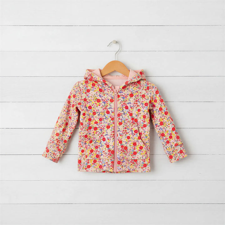 Blush Bloom Zipper Hoodie