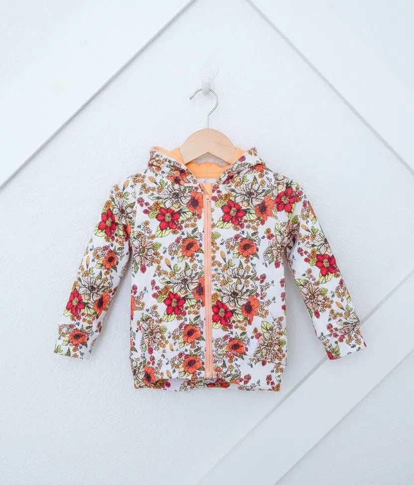 Honeyblossom Zipper Hoodie