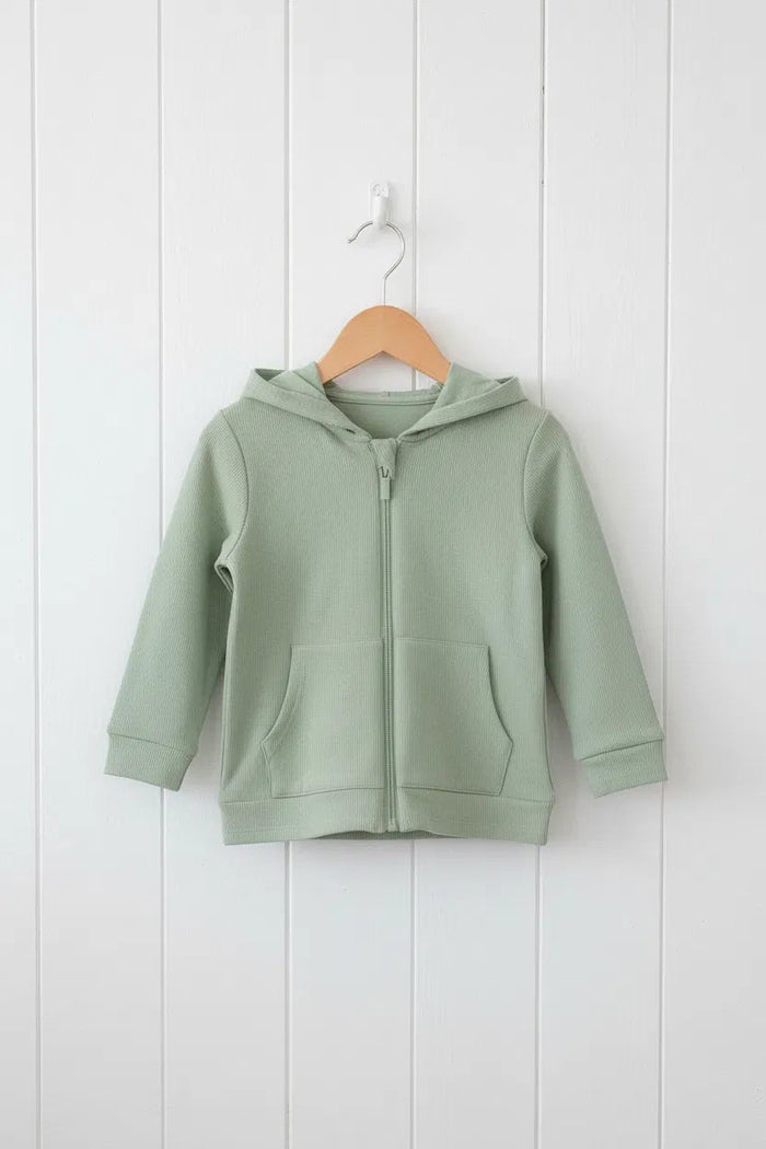 Sage Zipper Hoodie - Bestaroo