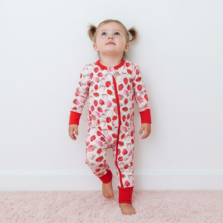 Strawberry Fields Convertible Romper