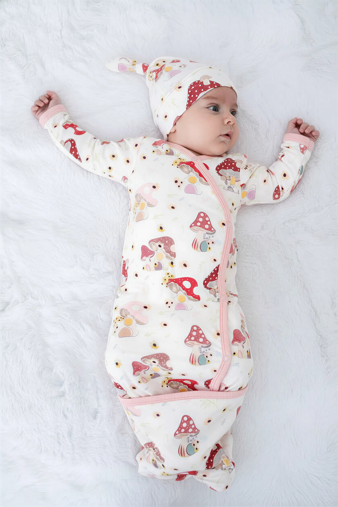 Flora Shrooms Gown & Hat