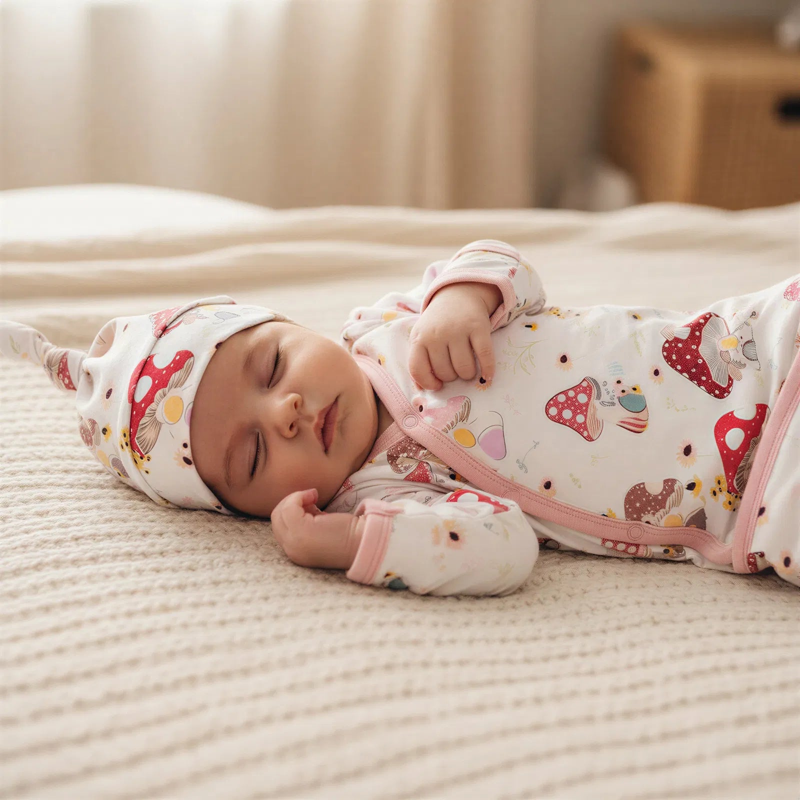 Flora Shrooms Gown & Hat