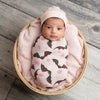 Batty Blossoms Swaddle