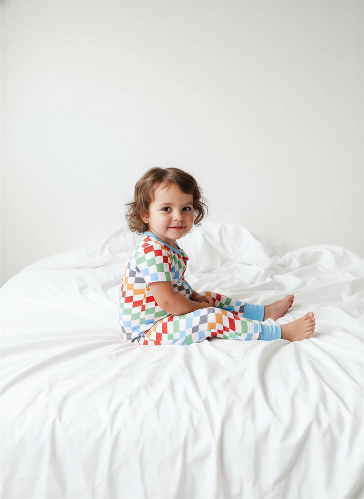 Bold Checks Coverall