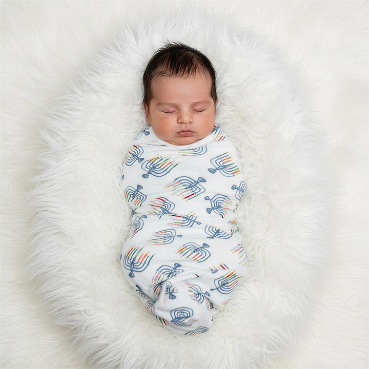 Magical Menorahs Swaddle