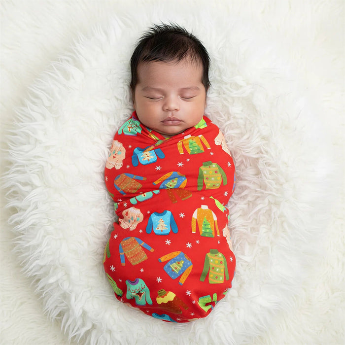 Ugly Sweater Party Swaddle - Bestaroo