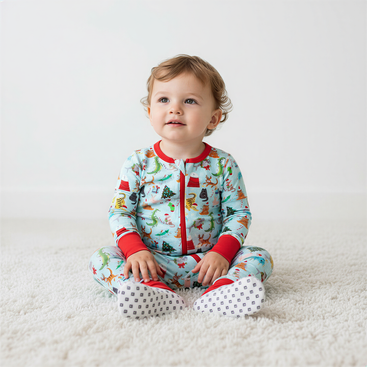 Crackling Christmas Convertible Coverall