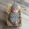 Charcoal Checks Swaddle