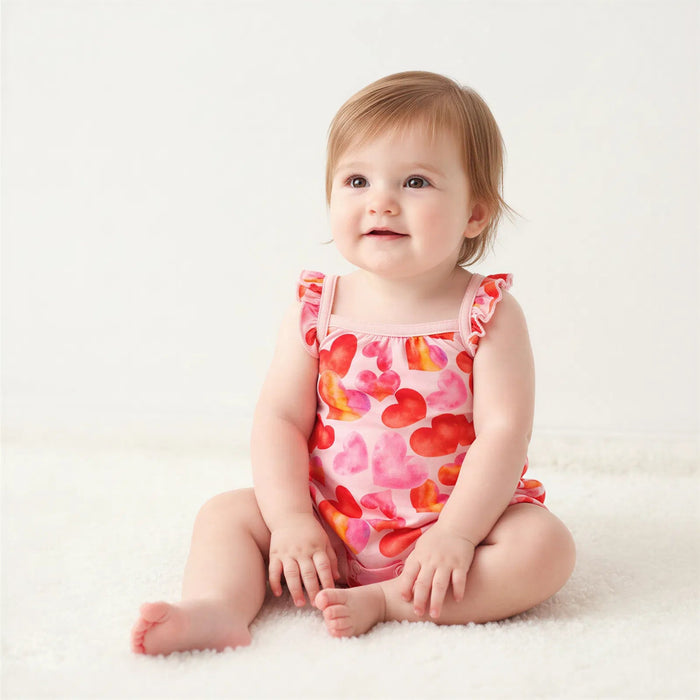 Love Hearts Bubble Romper - Bestaroo