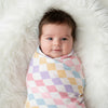 Pastel Checks Swaddle