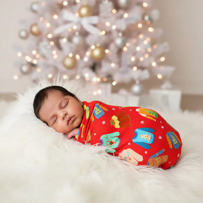 Ugly Sweater Party Swaddle - Bestaroo