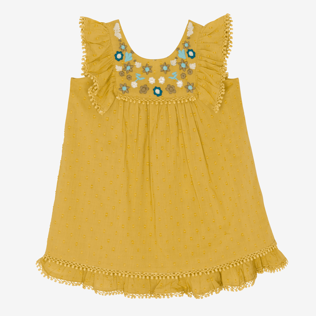 Bestaroo - arya mini dress in mustard