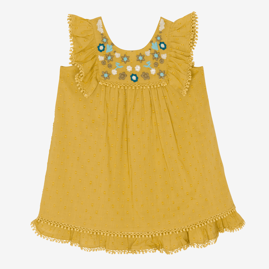 Bestaroo - Bamboo - arya mini dress in mustard