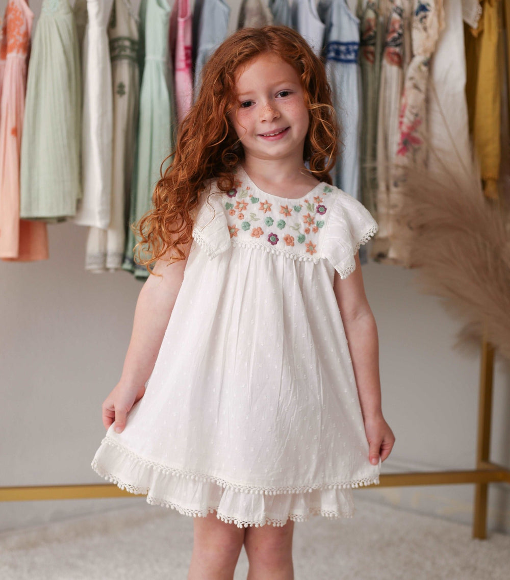 Bestaroo - arya mini dress in white