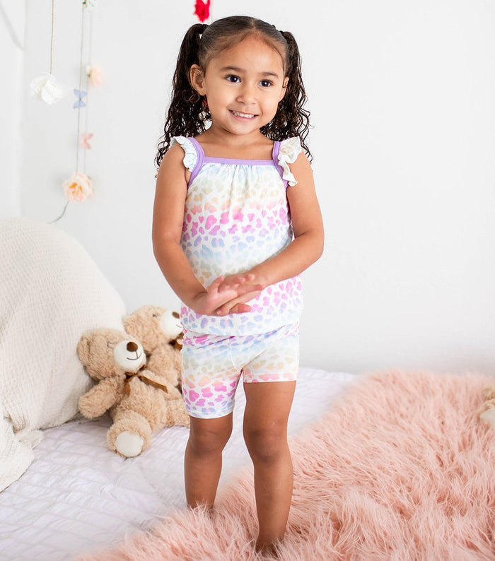 Bestaroo - Bamboo - Aurora Flutter Tank & Shorts