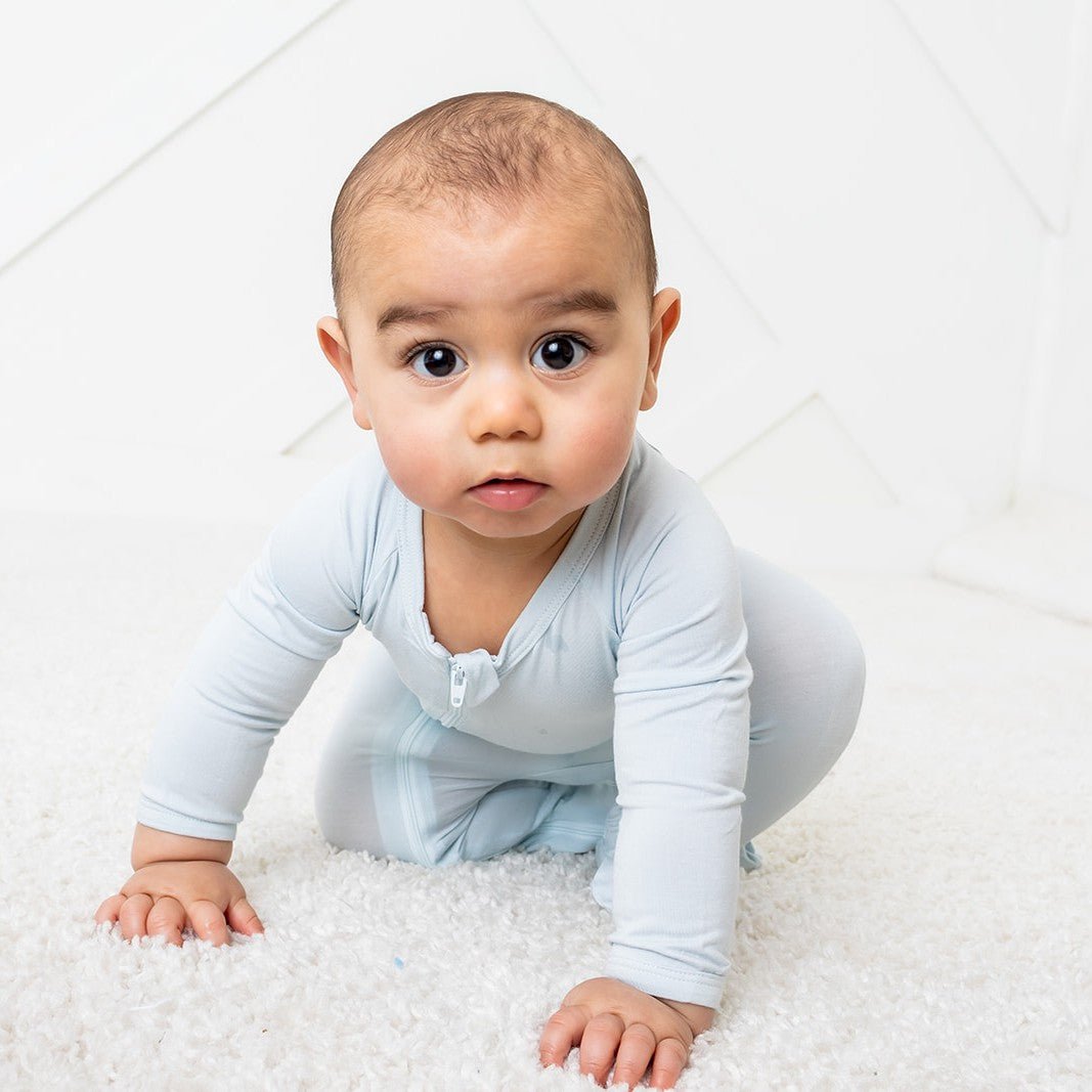 Bestaroo - Bamboo - Baby Blue Footie