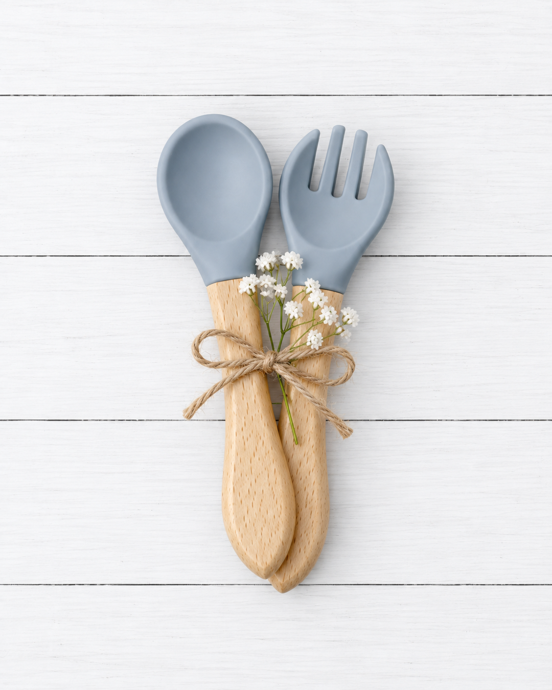 Bestaroo - Bamboo - Baby Fork &amp; Spoon Set