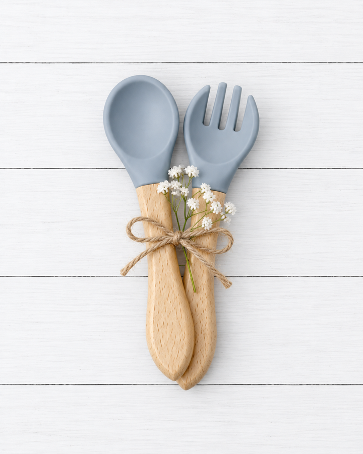 Bestaroo - Bamboo - Baby Fork &amp; Spoon Set