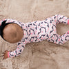 Bestaroo - Bamboo - Batty Blossoms Footie