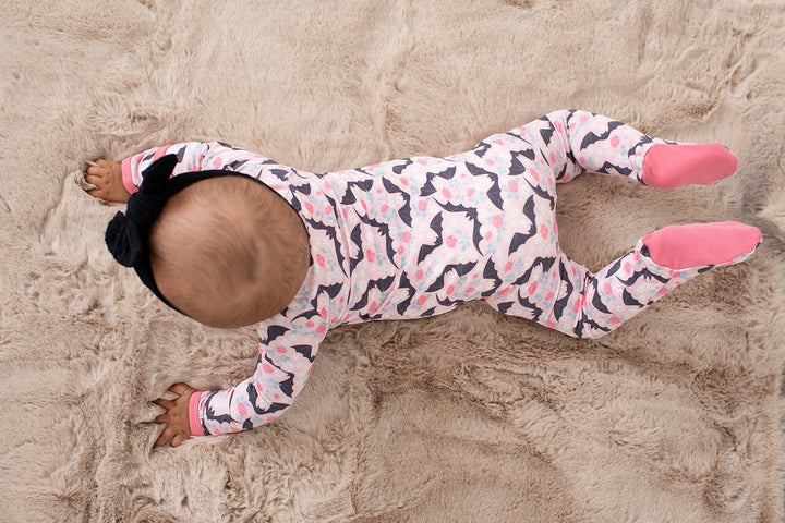 Bestaroo - Bamboo - Batty Blossoms Footie