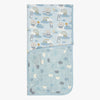Bestaroo - Bedtime Bears💕Sleepy Llamas Swaddle Blue