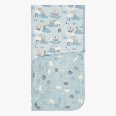 Bestaroo - Bedtime Bears💕Sleepy Llamas Swaddle Blue