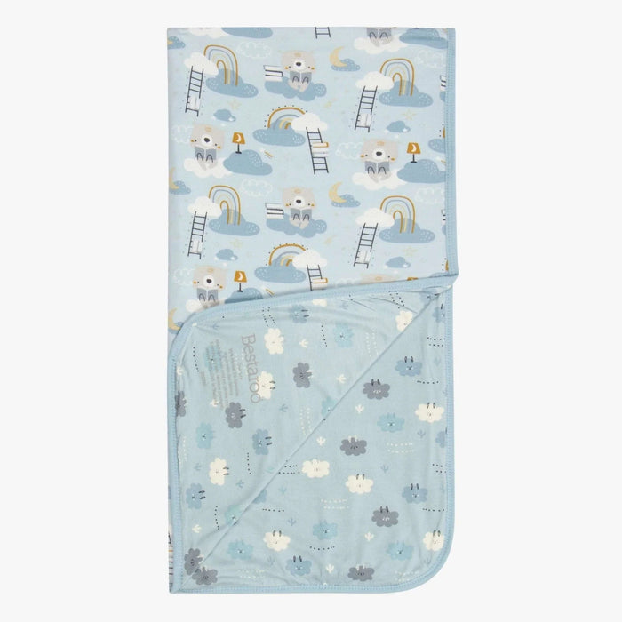 Bestaroo - Bedtime Bears💕Sleepy Llamas Swaddle Blue