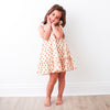 Bestaroo - Bella Rust Floral Floral Dress