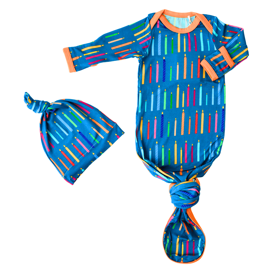 Bestaroo - Bamboo - Birthday Babe Gown &amp; Hat