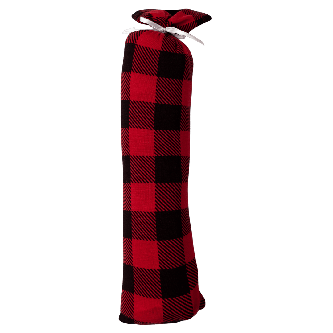 Bestaroo - Bamboo - Black & Red Plaid Swaddle