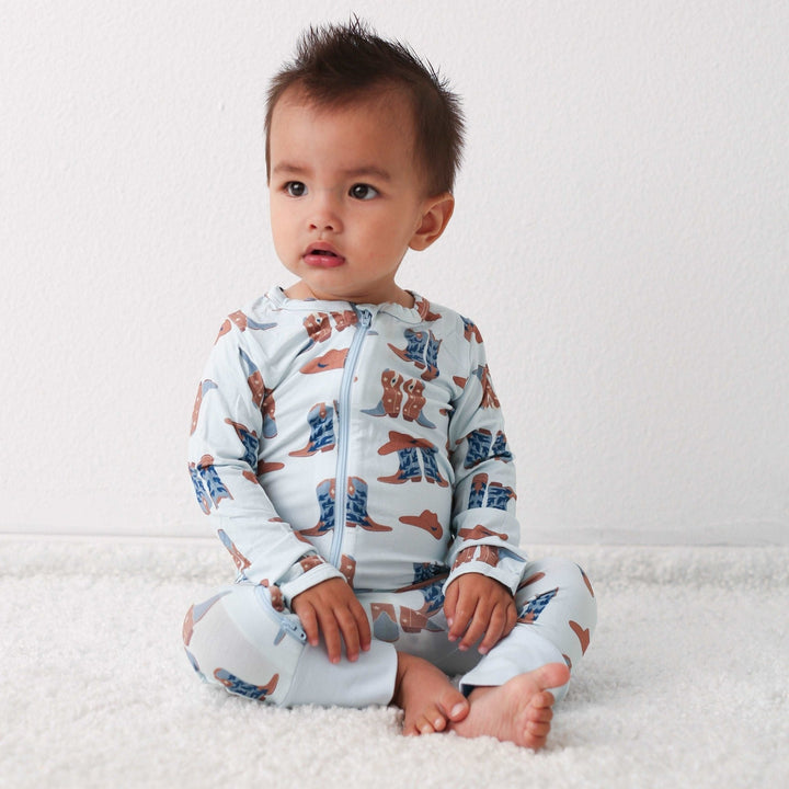 Bestaroo - Bamboo - Blazing Boots Romper