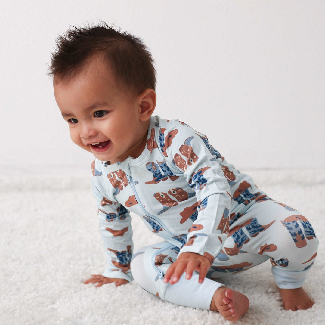 Bestaroo - Bamboo - Blazing Boots Romper