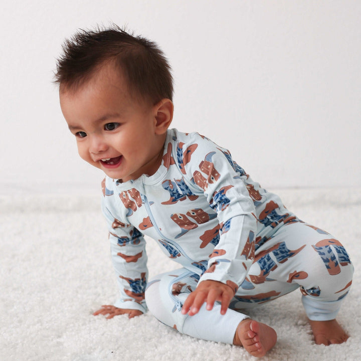 Bestaroo - Bamboo - Blazing Boots Romper