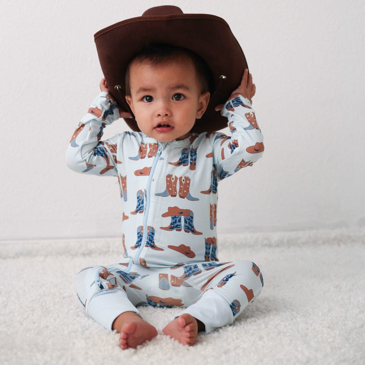 Bestaroo - Bamboo - Blazing Boots Romper