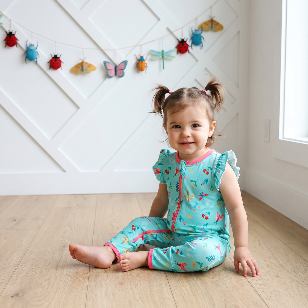 Bestaroo - Bamboo - Bloom Bugs Romper