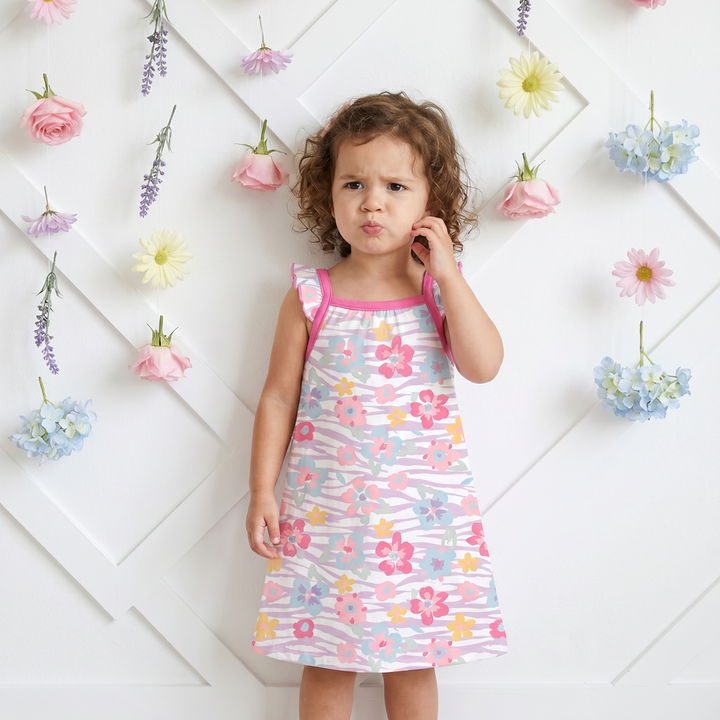 Wildflower Wishes Flutter Sleeve Dress