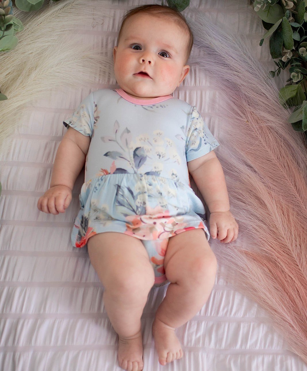 Bestaroo - Bamboo - Blossom Snooze Bodysuit Dress