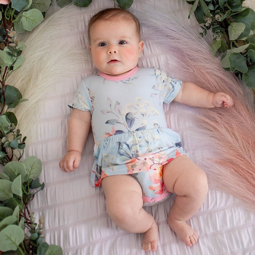 Bestaroo - Bamboo - Blossom Snooze Bodysuit Dress