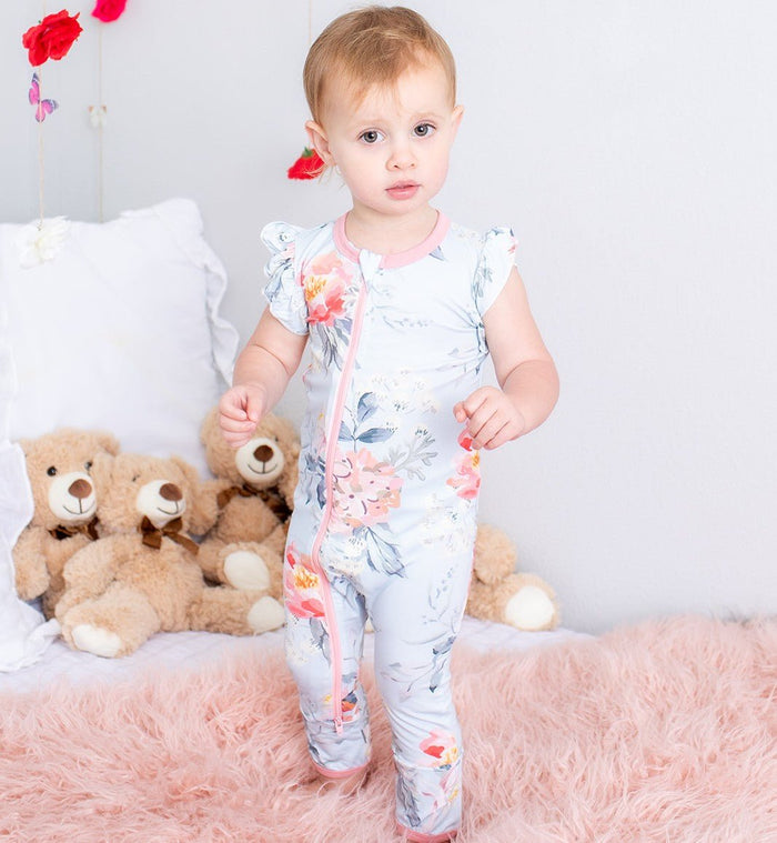 Bestaroo - Bamboo - Blossom Snooze Romper