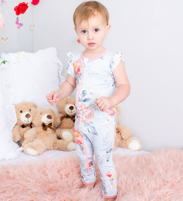Bestaroo - Bamboo - Blossom Snooze Romper