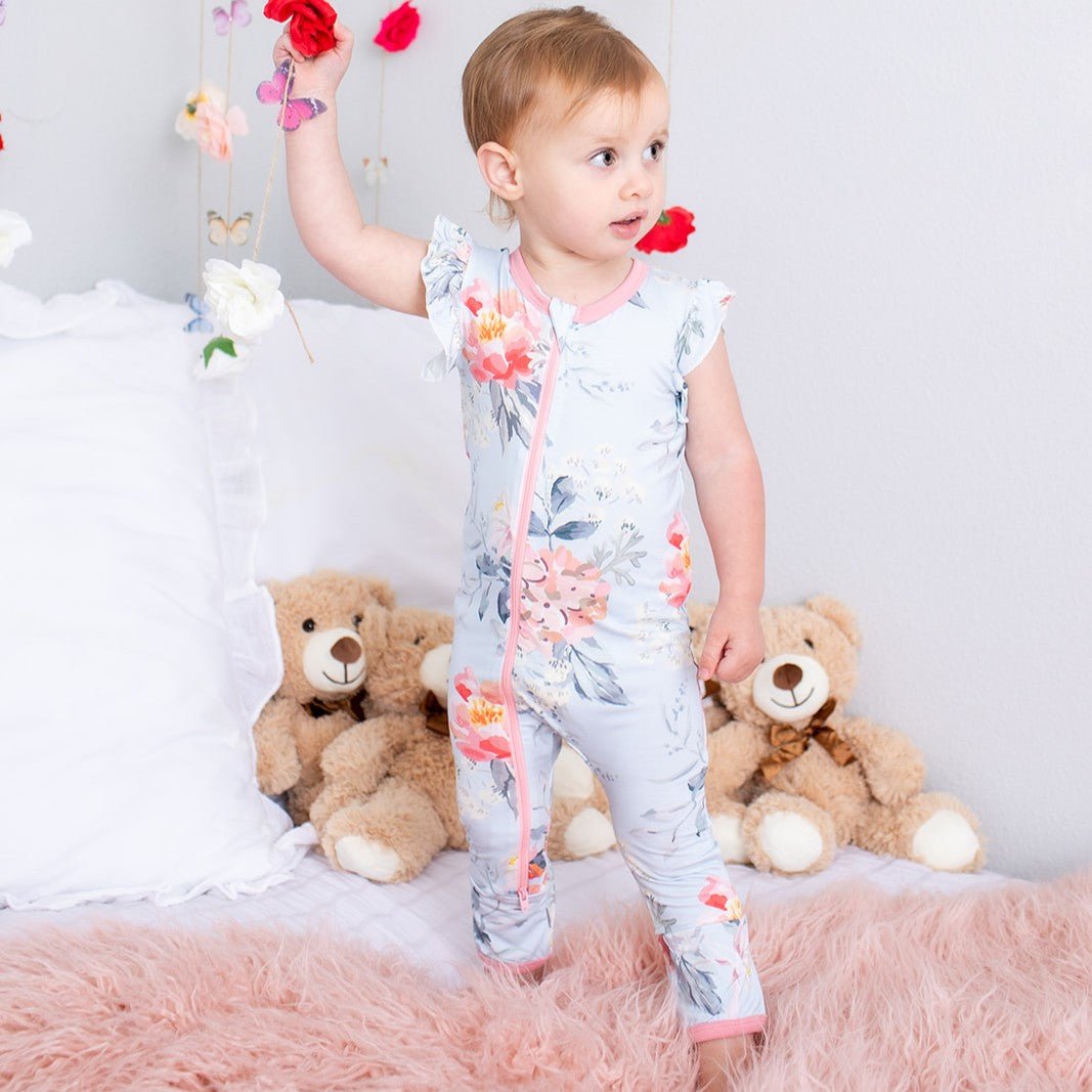 Bestaroo - Bamboo - Blossom Snooze Romper