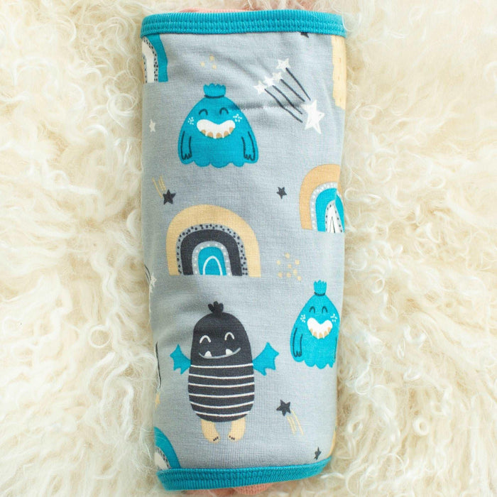 Bestaroo - Bamboo - Blue Happy Monsters Swaddle