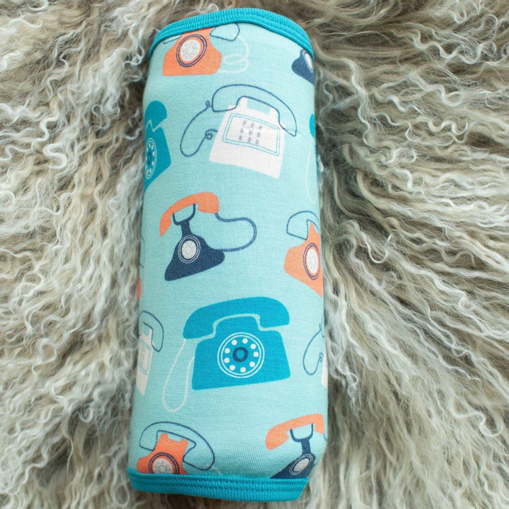 Bestaroo - Bamboo - Blue Telephone Swaddle